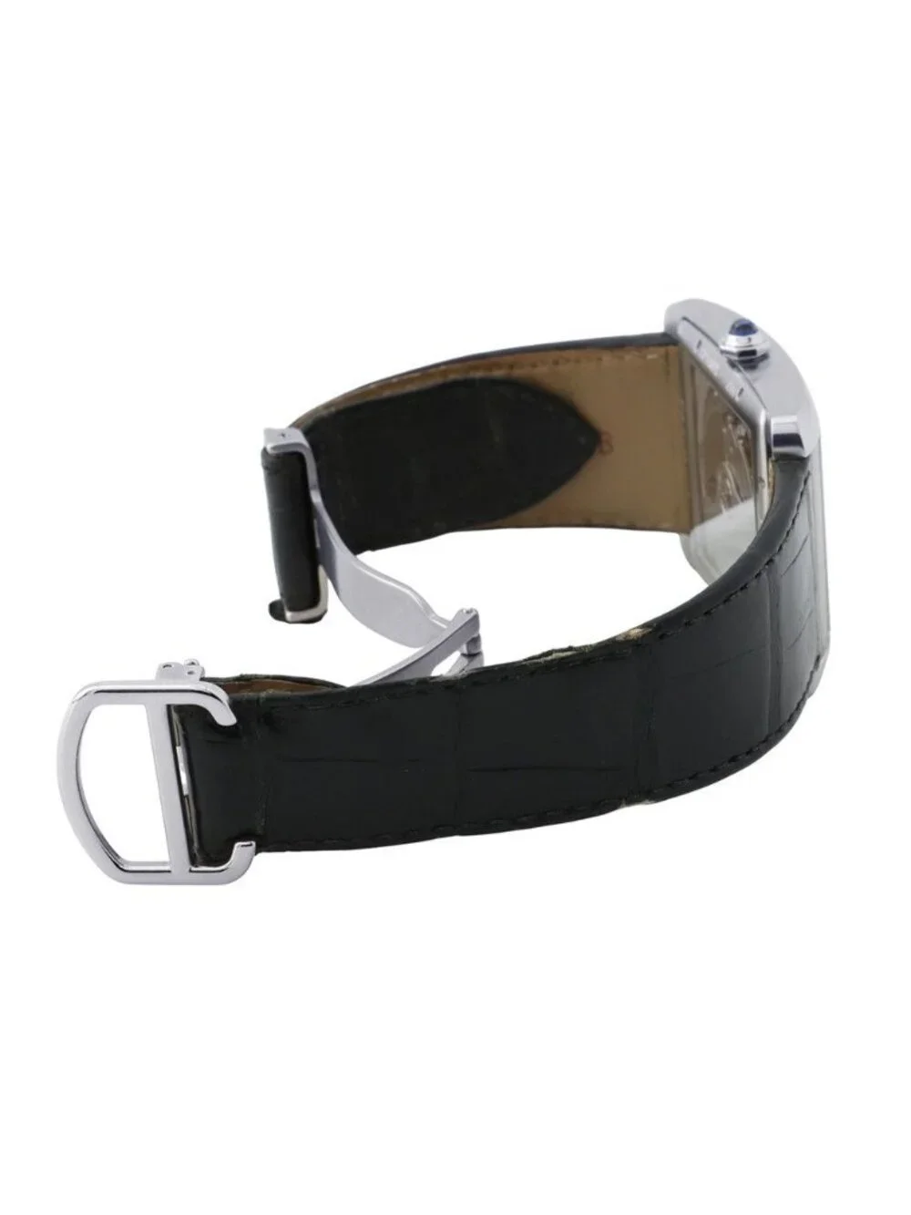 Cartier Tank MC Watch Silver Dial